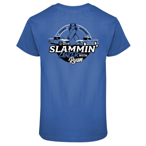 Slammin' Cancer with Ryan - Tall Core Blend Tee Thumbnail