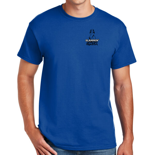 Slammin' Cancer with Ryan - DryBlend ® 50 Cotton/50 Poly T Shirt Thumbnail